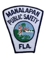 US Manalapan Florida Police Public Safety Patch