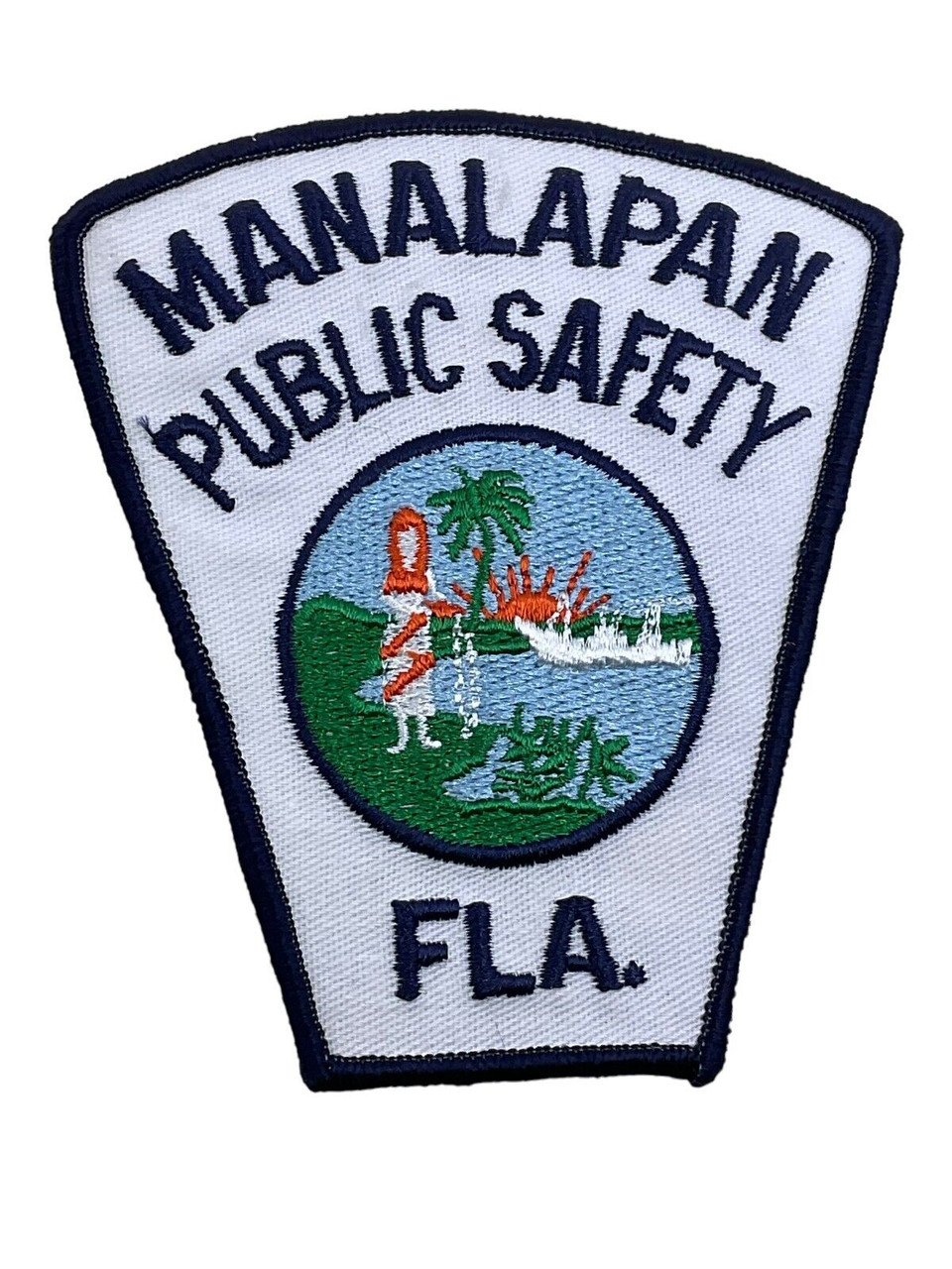 US Manalapan Florida Police Public Safety Patch US Manalapan Florida Police Public Safety Patch
