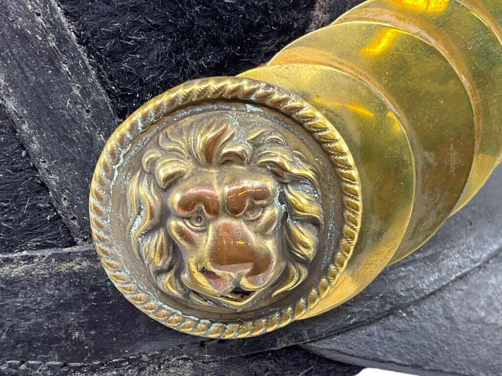 British Army Officers 1840's Era Bell Top Shako Hat with Plume RARE British Army Officers 1840's Era Bell Top Shako Hat with Plume RARE