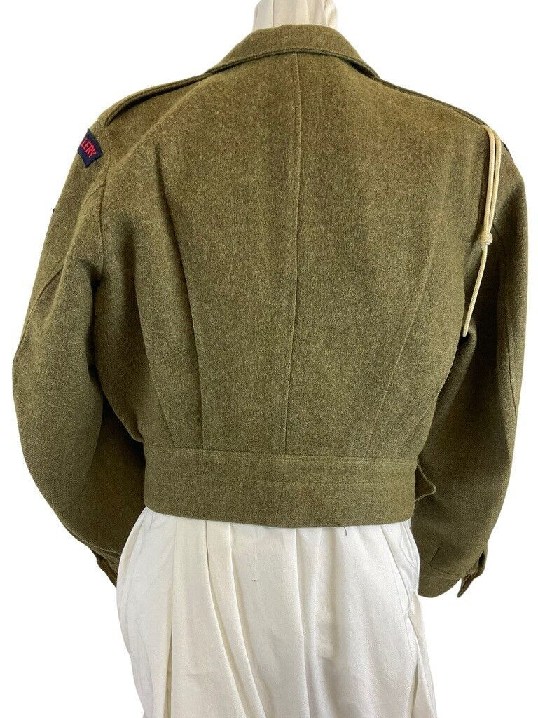WW2 British Royal Artillery Airborne Battle Dress Jacket Dated 1944 WW2 British Royal Artillery Airborne Battle Dress Jacket Dated 1944