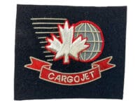 Canadian Cargojet Bullion Wire Badge Patch Canadian Cargojet Bullion Wire Badge Patch