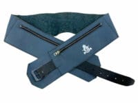 WW2 Canadian RCAF Blue Leather Money Belt 30 Waist WW2 Canadian RCAF Blue Leather Money Belt 30 Waist