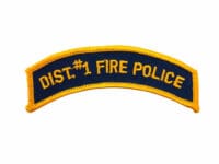US District no.1 Fire Police Patch