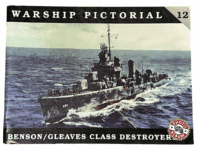 WW2 US Navy Benson Gleaves Class Destroyers Warship Pictorial SC Reference Book