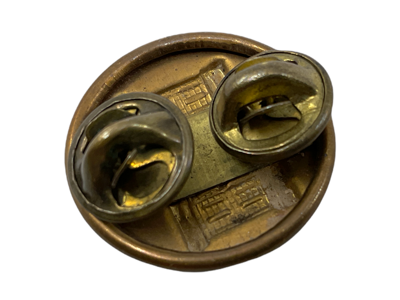 US Army Engineers Collar Insignia Badge DI Clutch Back US Army Engineers Collar Insignia Badge DI Clutch Back