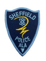 US Sheffield Alabama Police Patch