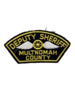 US Moltnomah County Oregon Deputy Sheriff Police Patch 2