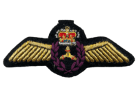 Canadian RCAF Flight Engineer Wings Bullion Embroidered