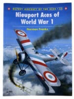 WW1 French Air Service Nieuport Aces of WW1 Osprey No 33 Reference Book