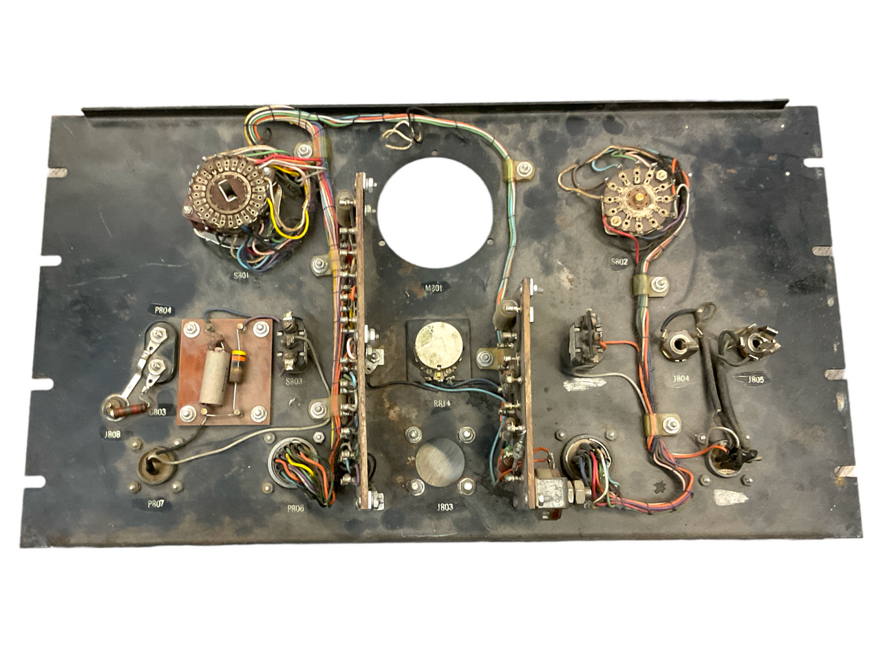 Canadian RCAF 1963 Dated Portable Test Set Panel For Avionics Installation 19x10 Canadian RCAF 1963 Dated Portable Test Set Panel For Avionics Installation 19x10