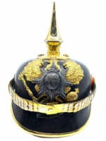 WW1 Imperial German Reuss Officers Picklehaube Spiked Helmet COPY FAKE WW1 Imperial German Reuss Officers Picklehaube Spiked Helmet COPY FAKE