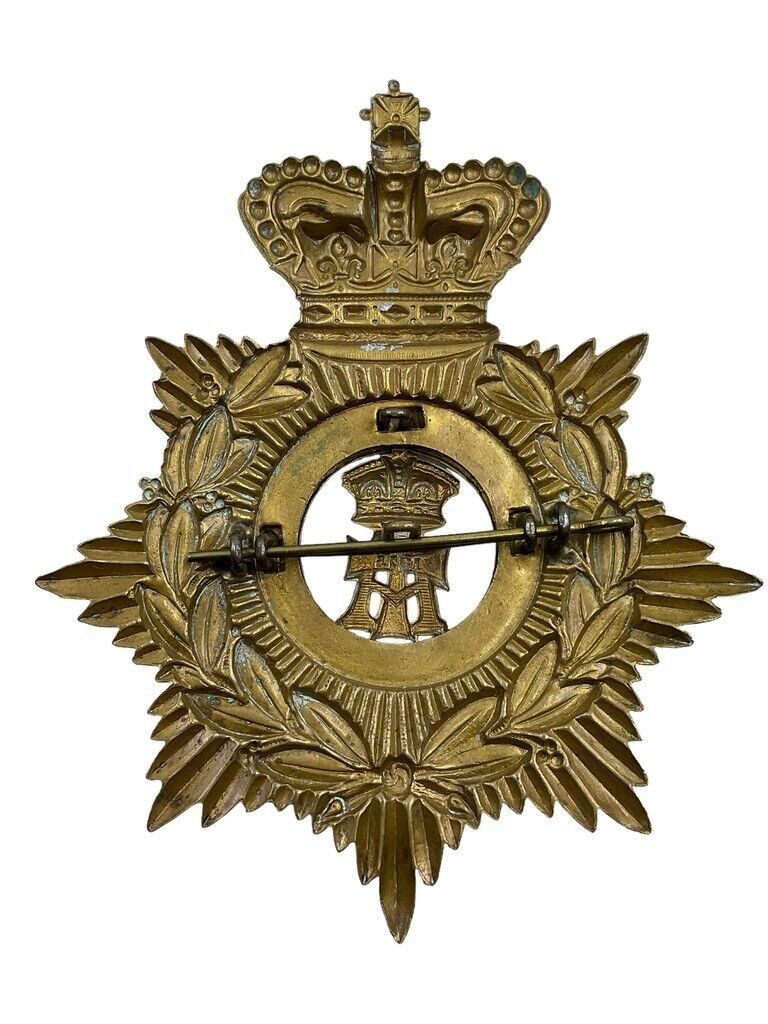 British Victorian Yorkshire Regiment Helmet Plate Badge British Victorian Yorkshire Regiment Helmet Plate Badge
