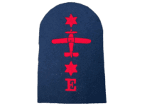 British RN Navy Leading Aircraft Mechanic Engines Ratings Sleeve Patch Insignia