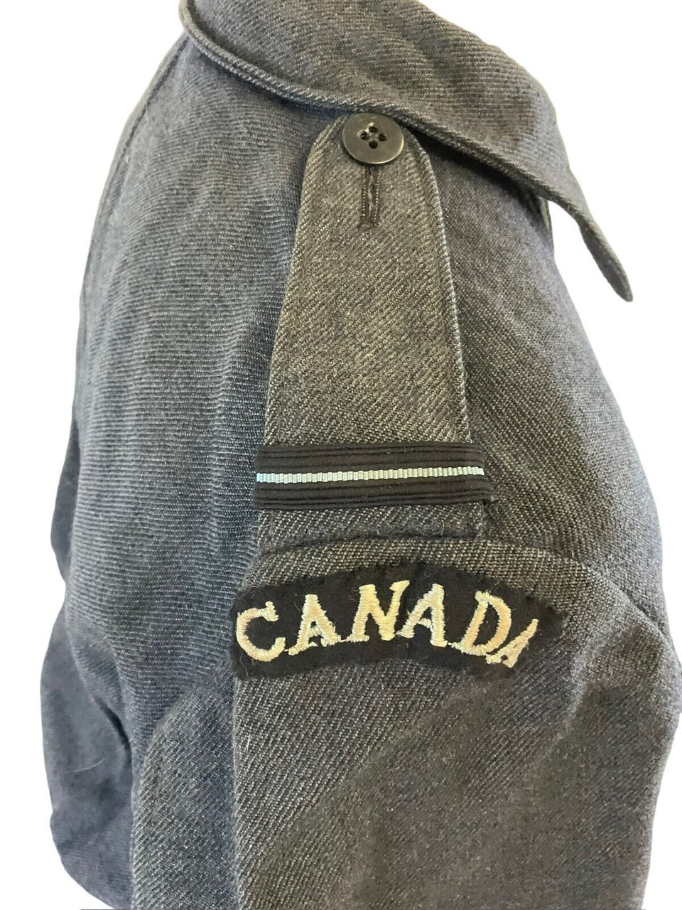 WW2 Canadian RCAF Air Gunners AG Officers Battle Dress Jacket C Broad Arrowed WW2 Canadian RCAF Air Gunners AG Officers Battle Dress Jacket C Broad Arrowed