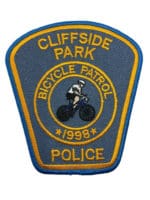 US Cliffside Park Bicycle Patrol New Jersey Police Patch
