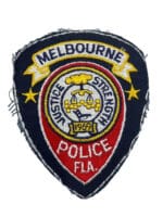 US Melbourne Florida Police Patch