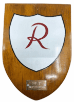 WW2 German Jg 2 Richthofen Squadron Crest Painted Plaque Reproduction