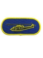 Canadian Forces RCAF Twin Huey Name Tag  Squadron Patch Crest Vintage