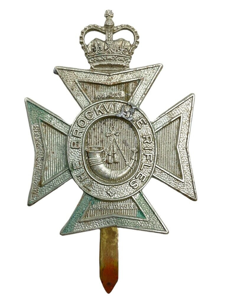 Canadian Forces Brockville Rifles Cap Badge Canadian Forces Brockville Rifles Cap Badge