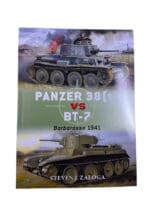 WW2 German Panzer 38(t) VS Russian BT-7 Osprey Soft Cover Reference Book