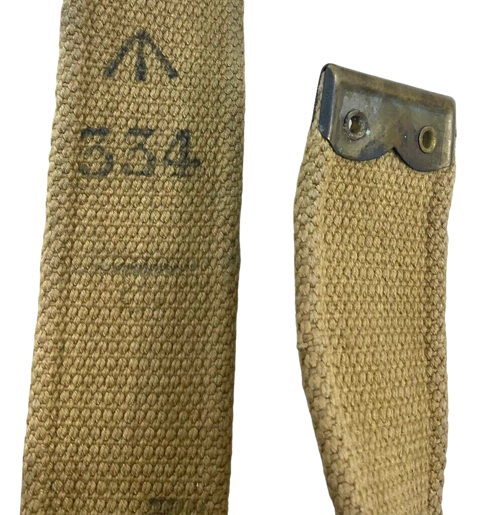 WW1 British 1903 Pattern Web Waist Belt With Broad Arrow WW1 British 1903 Pattern Web Waist Belt With Broad Arrow