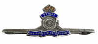 WW2 British Royal Artillery Enamel & Silver Tie Pin