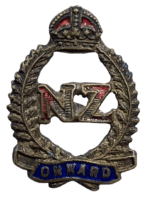 WW1 WW2 New Zealand NZEF Infantry Enamel Sweetheart Pin WW1 WW2 New Zealand NZEF Infantry Enamel Sweetheart Pin