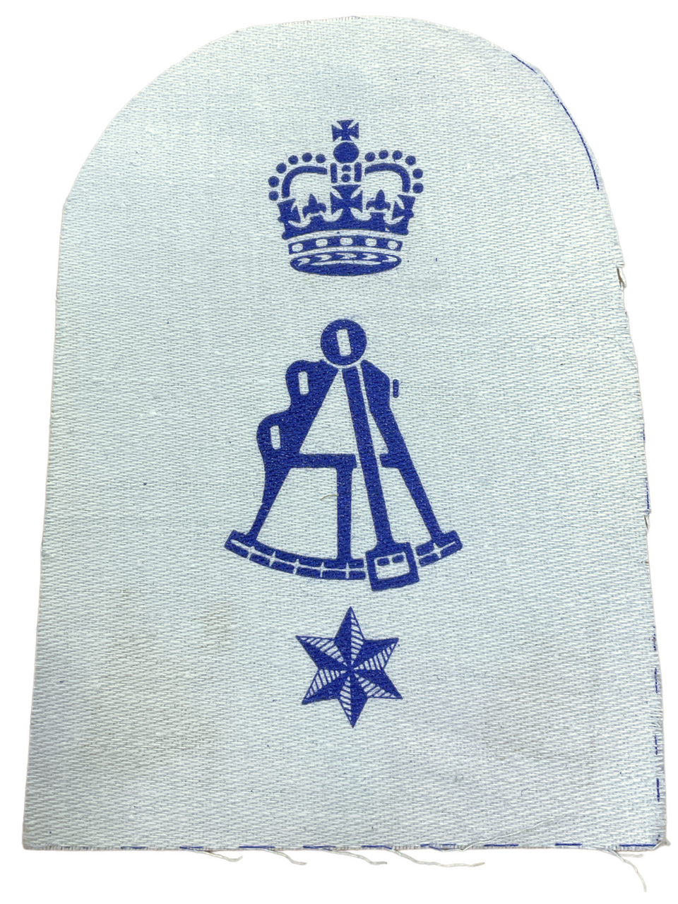 British RN Navy Surveyor Recorder Sleeve Patch Printed British RN Navy Surveyor Recorder Sleeve Patch Printed