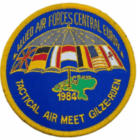 Canadian Forces RCAF Allied Air Forces Central Europe Tactical Air Meet 1984