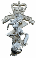 British REME Electrical & Mechanical Engineers Staybrite Cap Badge