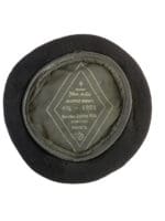 Canadian Korean War Black Armoured Corps Beret 1952 Dated Size 6 3/4 Canadian Korean War Black Armoured Corps Beret 1952 Dated Size 6 3/4