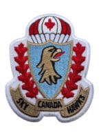 Canadian Forces Sky Hawks Airborne Demonstration Team Patch 2 Canadian Forces Sky Hawks Airborne Demonstration Team Patch 2