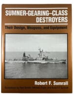 WW2 US USN Navy Sumner Gearing Class Destroyers Hard Cover Reference Book