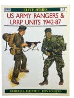 US Army Rangers and LRRP Units 1942-87 Osprey Soft Cover Reference Book 1