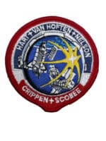 US NASA Space Shuttle Hart Van Hoften Nelson Crippen Scobee Patch