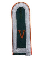WW2 German V 5th Recruiting Other Ranks Shoulder Board Strap Single