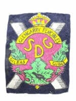 WW2 Canadian SDG Stormont Dundas Glengarry Highlanders Blazer Crest Patch