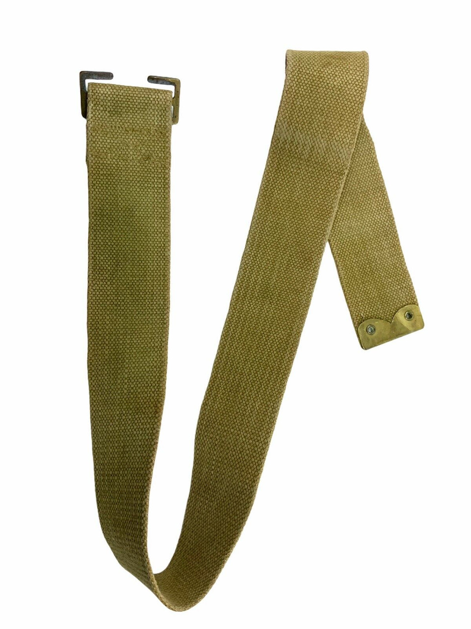 WW1 British P08 Web Cross Strap AMB Marked WW1 British P08 Web Cross Strap AMB Marked