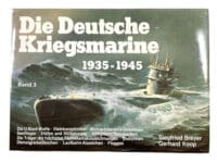 WW2 German Kriegsmarine 1935-1945 Volume 3 GERMAN TEXT Hard Cover Reference Book