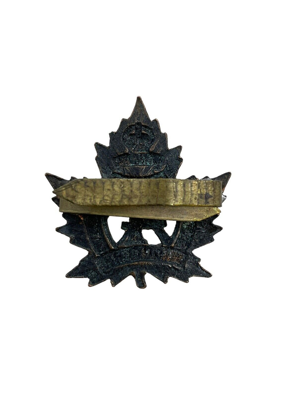 WW1 Canadian CEF 4th Pioneers Collar Badge Insignia WW1 Canadian CEF 4th Pioneers Collar Badge Insignia