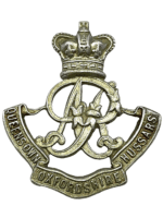 Victorian British Queens Own Oxfordshire Hussars Cap Badge Victorian British Queens Own Oxfordshire Hussars Cap Badge