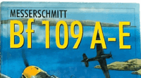 WW2 German Luftwaffe Messerschmitt BF109 A-E Hardcover Reference Book