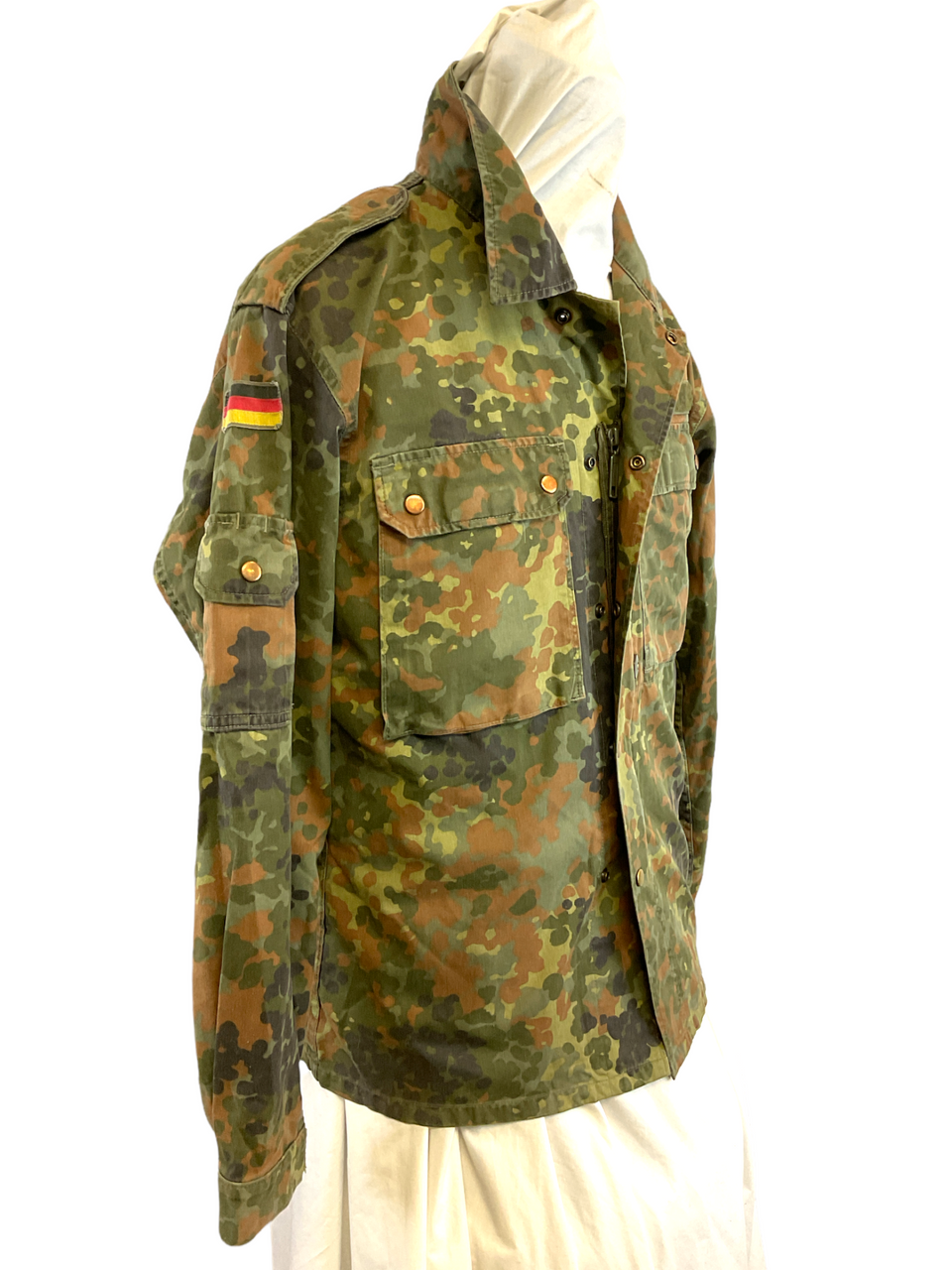 West German Camouflage Combat Coat Jacket Size 3 165 - 175 West German Camouflage Combat Coat Jacket Size 3 165 - 175