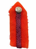 WW1 Canadian CEF British BEF Medical Corps Staff Officers Collar Tab Single