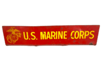 US USMC Marine Corps Recruitment Enamel Metal Sign US USMC Marine Corps Recruitment Enamel Metal Sign