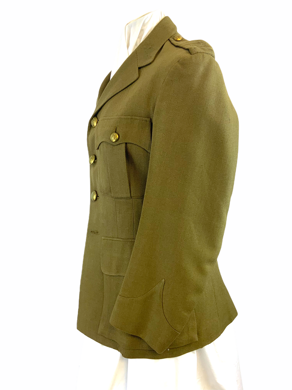 WW2 Canadian Officers Four Pocket Jacket 40 Chest WW2 Canadian Officers Four Pocket Jacket 40 Chest