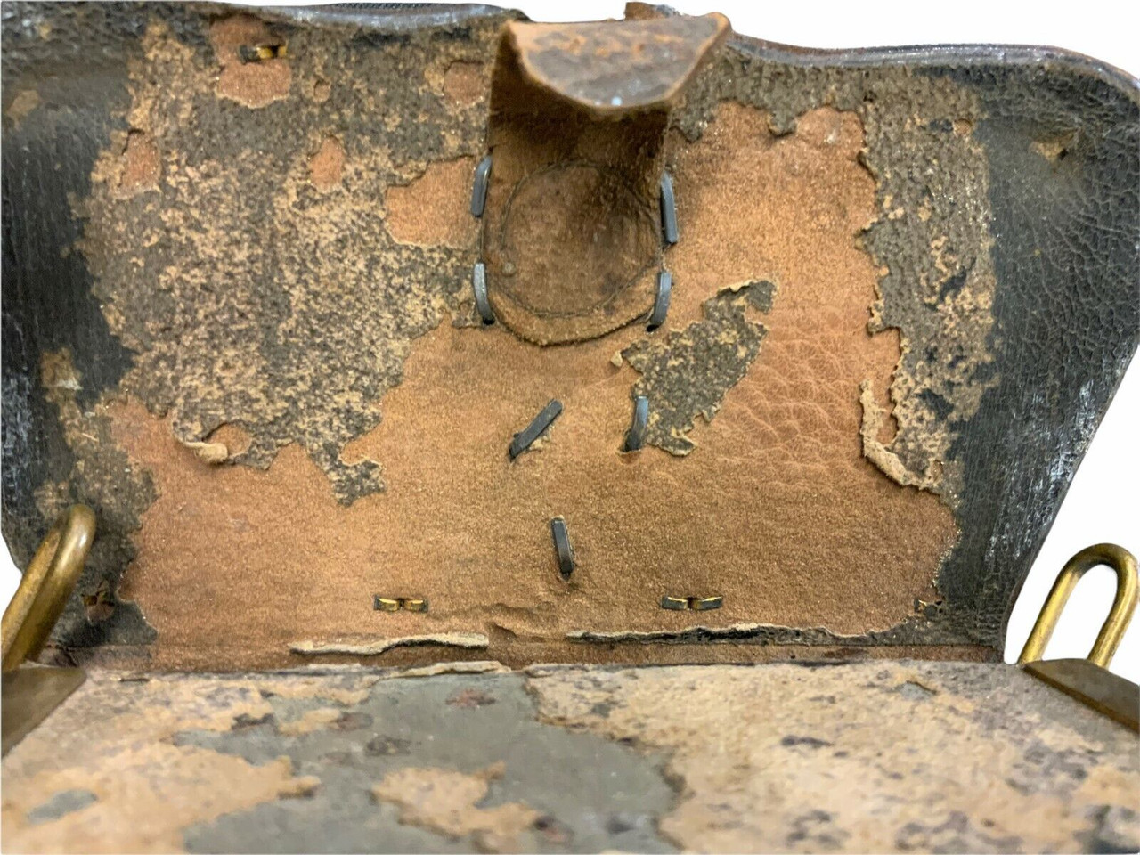 Imperial German Prussian Officers Cartouche Box & Metal Cypher Imperial German Prussian Officers Cartouche Box & Metal Cypher