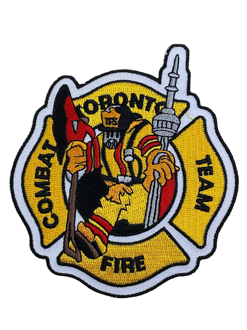 Canadian Toronto Fire Station Combat Team Patch Canadian Toronto Fire Station Combat Team Patch