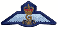 Canadian Air Cadet Glider Pilots Wings Cloth Insignia Canadian Air Cadet Glider Pilots Wings Cloth Insignia