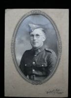 WW2 British RAMC Portrait Photo